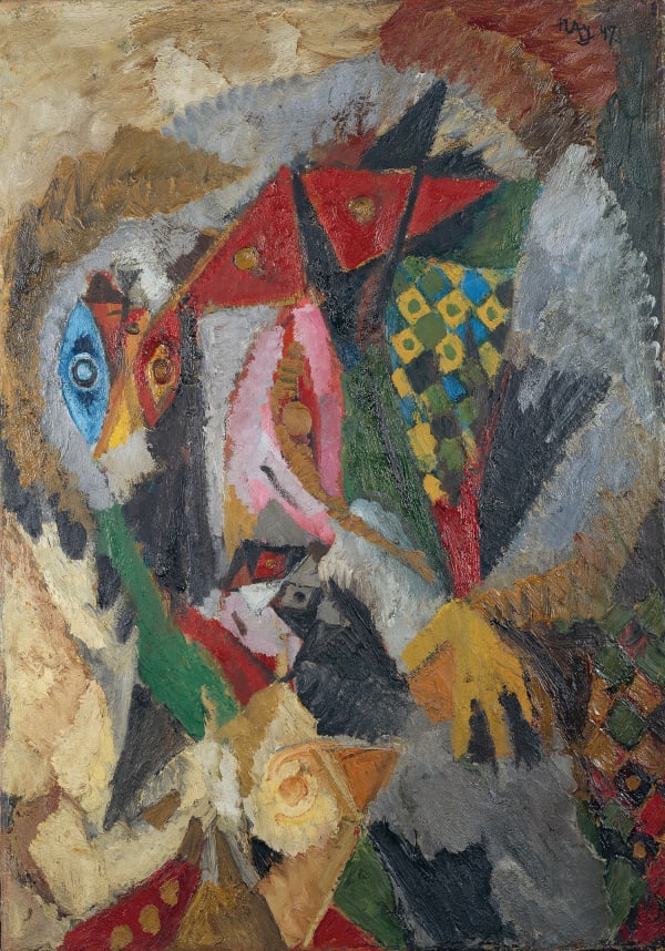 ERNST-WILHELM NAY, Frau mit Kind, 1947