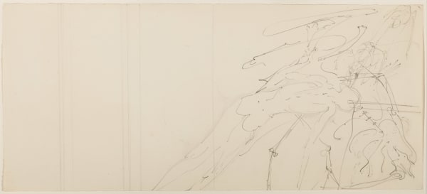 JOSEPH BEUYS, Toter Mann auf Hirschskeletten, 1955