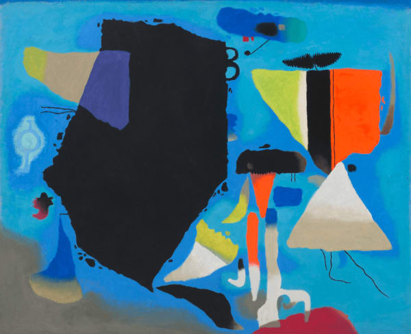 WILLI BAUMEISTER, Kessaua mit Doppelring, 1954