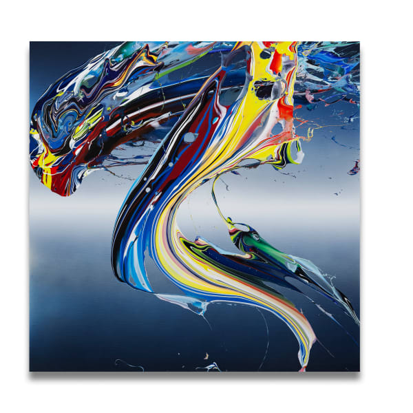 Katrin Fridriks The Universal Ascension Awakening 100 x 100 x 5 cm