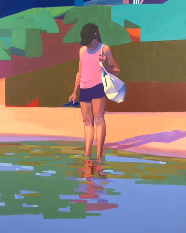 Timm Blandin, Une inconnue en bord de mer