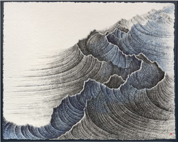 Lee Hyun-Joung, Les Failles - Art On Paper