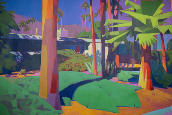 Timm Blandin Landscape in august 128 x 178 x 4cm