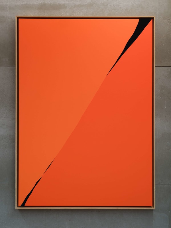Johann Alexis ORANGE DUNE III 140 x 100 x 4 cm