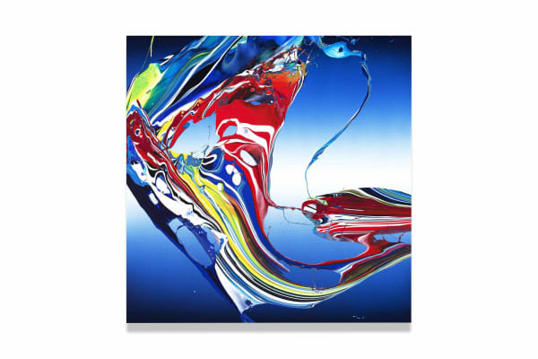 Katrin Fridriks Awakening Wave of Ascension 100 x 100 x 5 cm