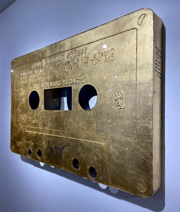 Geronimo AKA Jumping Bull, Retro Never Dies signed by Mick Jagger