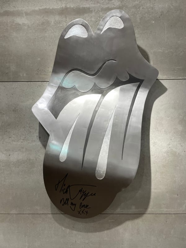 Geronimo AKA Jumping Bull, Back to the Roots - Mick Jagger Signed