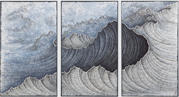 Lee Hyun-Joung, Contemplation Triptyque - Art On Paper
