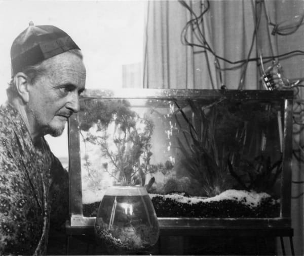 Kati Horna, Edward James portrait with glasses , n.d.