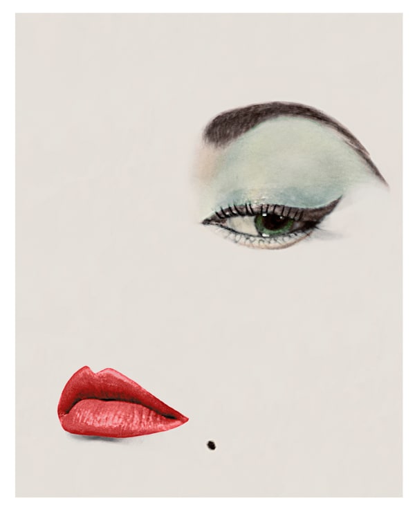 Erwin Blumenfeld, The Doe's Eye - L’Oeil de Biche, 1950