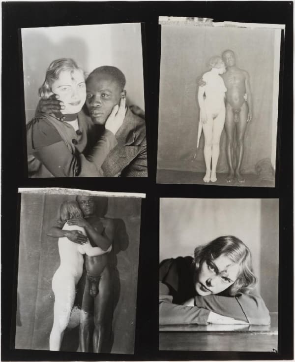 Erwin Blumenfeld, American Couple, Amsterdam, 1935