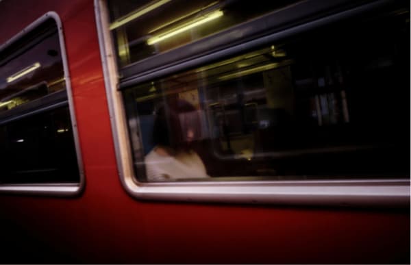 Yasuhiro Ogawa, Girl on the Train, Hyōgo, Japan, 2020