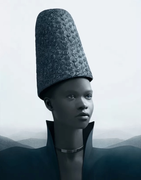 Justine Tjallinks, Vision future, series ''La Trahison des Images'', 2017