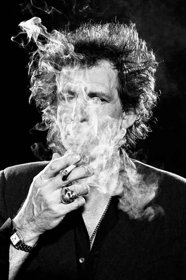 Stephanie Pfriender Stylander, Keith Richards, Rivers Flow, 1993