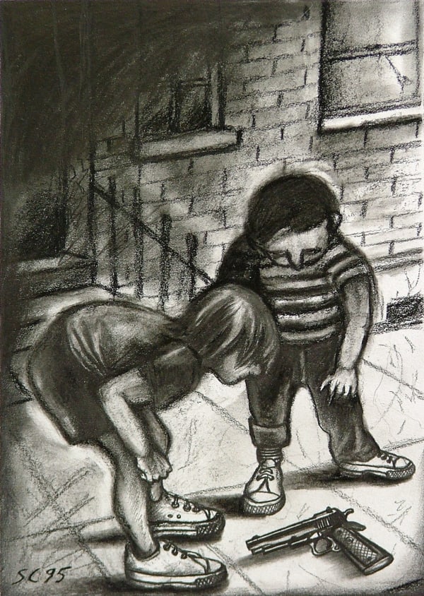 Children Find Gun on the Streets