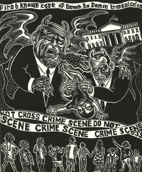 Crime Scene: The First Case of Demon to Demon Transmission
