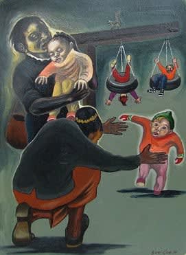 New York Nannies Central Park Playground, Jan. 95