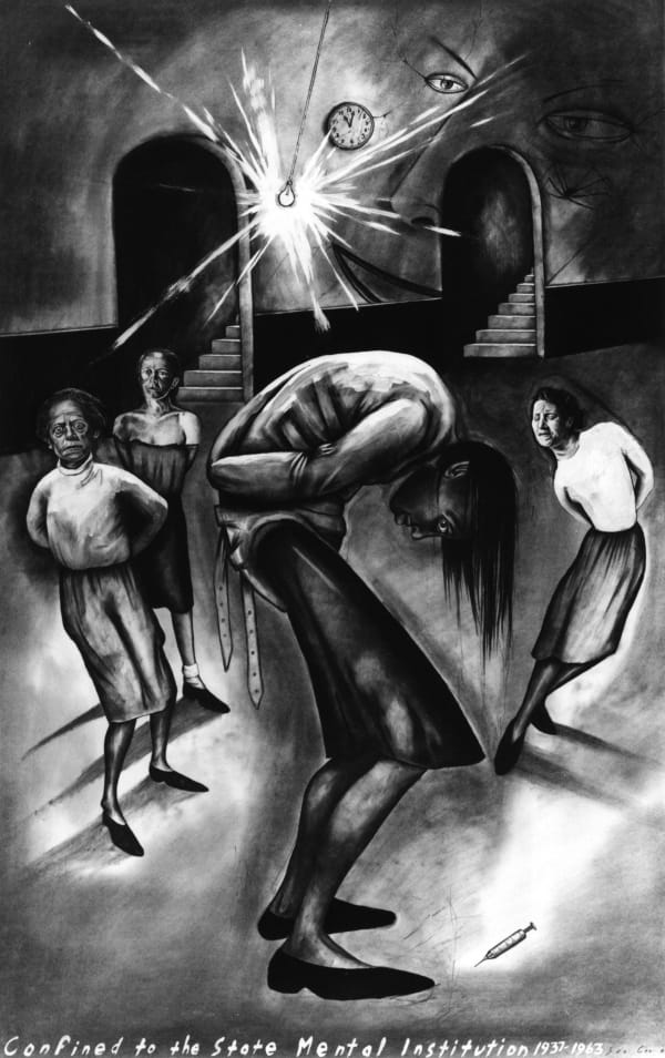 Woman in Mental Hospital