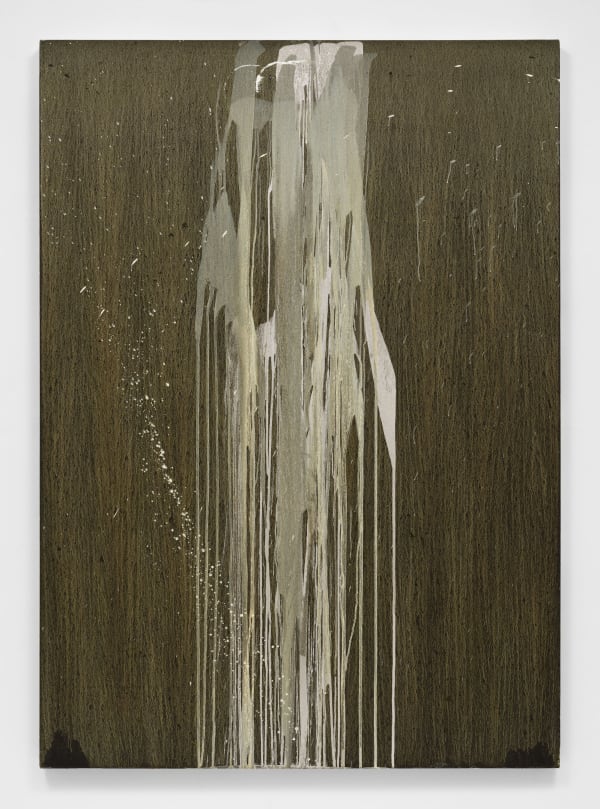 Pat Steir Silver White Waterfall, 2004 Oil on canvas 213.4 x 152.4 cm 84 x 60 in