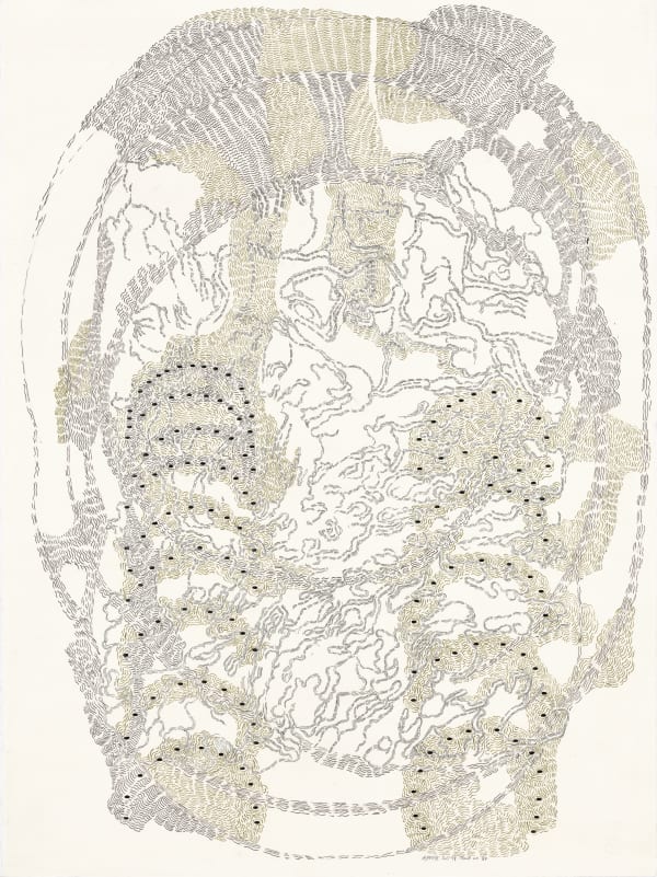 Dieter Appelt Partitur No. 33, 2018 ink on paper 77 x 57 cm 30 5/16 x 22 7/16 ins