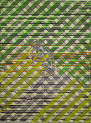 Juan Uslé Baby Manthis, 2009 Vinyl , dispersion and dry pigment pigment on canvas 275 x 205 cm 108 4/16 x 80 11/16 ins