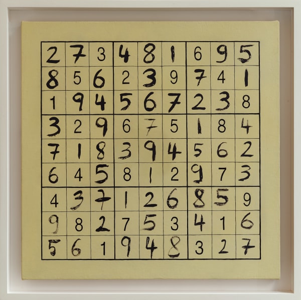 Michael Müller Das Spiel ist aus, 2017 oil and acrylic on canvas 40 x 40 cm 15 11/16 x 15 11/16 ins