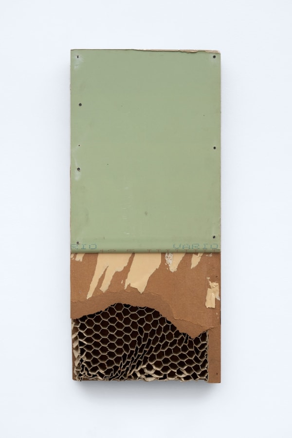 Franka Hörnschemeyer Vario 9952, 1995 Drywall, honeycomb composite panel 101 x 45 x 9 cm | 39 3/4 x 17 3/4 x 3 1/2 in