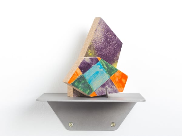 Richard Deacon Flash, Bang, Wallop 3, 2018 glazed ceramic 19.5 x 16 x 8.5 cm 7 10/16 x 6 4/16 x 3 5/16 ins