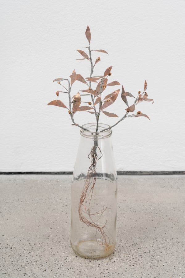 José Montealegre página 255, 2021 copper arrangement 37 x 15 x 15 cm 14 5/8 x 5 7/8 x 5 7/8 in