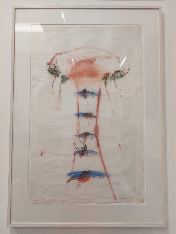 Nancy Spero, Bomb-Victims in Individual Bomb Shelters, 1968