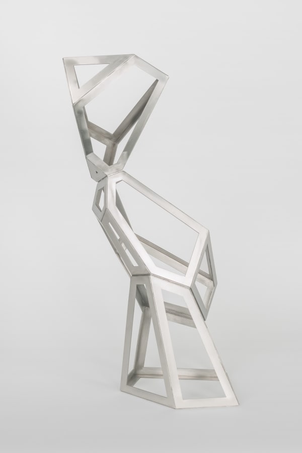 Richard Deacon, X-Stainless Steel, 2022