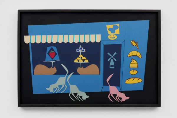 Julian Irlinger, Untitled (pink dog II), 2025