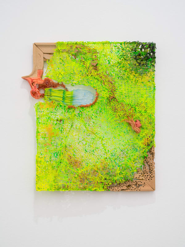 Fabian Marcaccio, Intra Visual Reverberation, 2021/2022