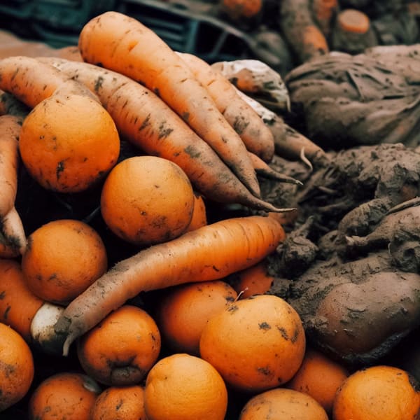 Willem de Rooij Carrots and Oranges III, 2023 Archival pigment print 60 x 60 cm 23 5/8 x 23 5/8 in Edition of 1 plus 1 artist's proof