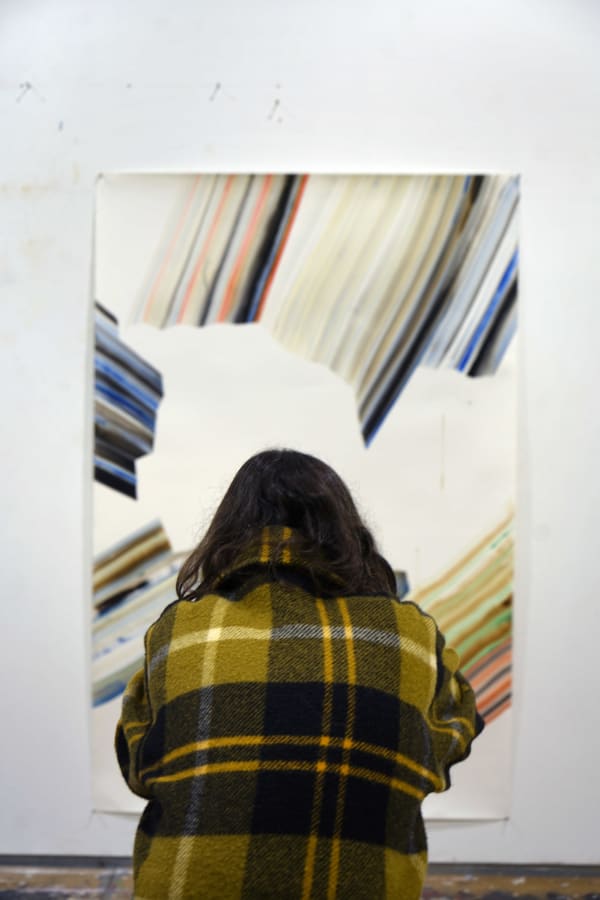 Juan Uslé Confluencia, Saro, 2017 pigmented ink , Photo Rag Ultrasmooth 305g Hahnemühle 28 x 18.7 cm 11 1/16 x 7 5/16 ins 2 of 2 + 1 AP