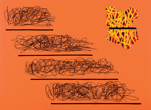 Jonathan Lasker Worlds of Mutual Exclusion, 1989 oil on canvas 244 x 335 cm 96 1/16 x 131 14/16 ins