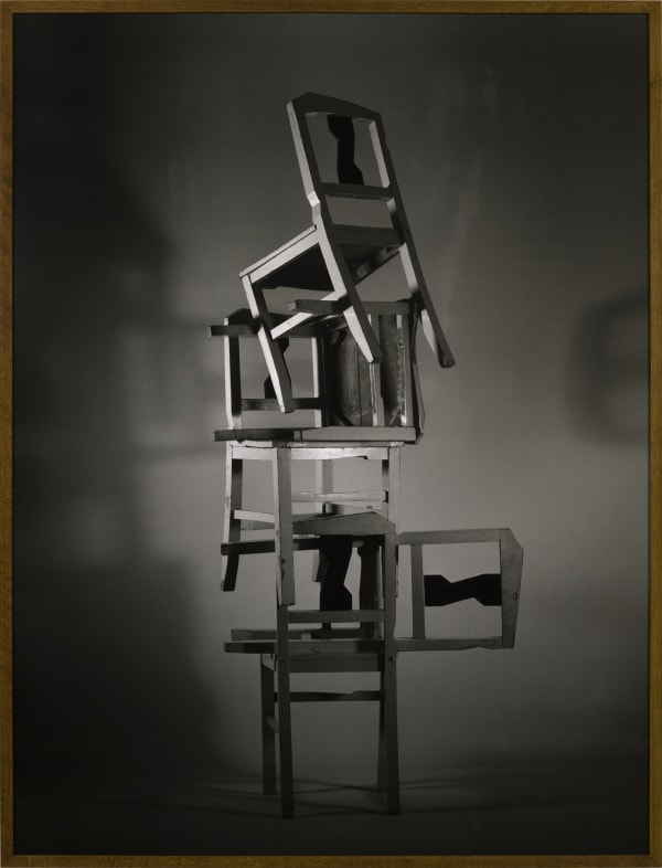 João Penalva Harlequin, 2011 silver bromide print on Ilford Warm Tone Glossy fibre paper mounted on Dibond, oak frame, museum glass 166.8 x 127.3 x 6 cm 65 10/16 x 50 1/16 x 2 5/16 ins Ed. No. 1/2 + 1 AP
