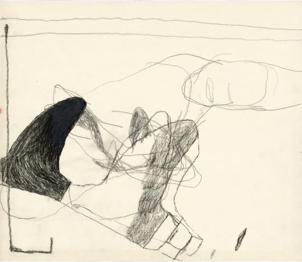 Z626_1996__wenn_Zellkerne_zu_wandernden_Planeten_werden__Bleistift_und_Kugelschreiber_auf_Papier_31x35cm