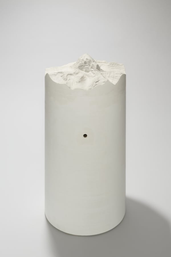 Michael Müller Heiliger Berg, 2013 plaster and stucco , drawing