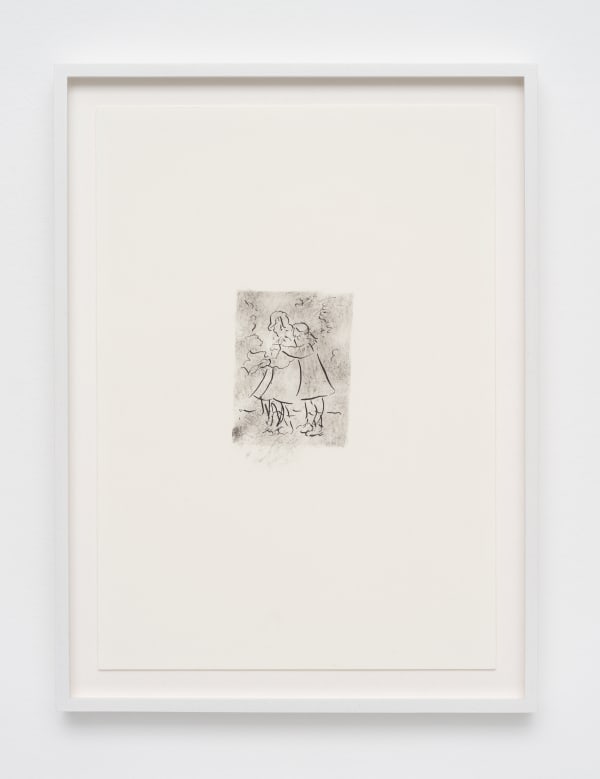 Cosima zu Knyphausen Untitled, 2024 Ink on paper Paper size: 29.7 x 21 cm | 11 3/4 x 8 1/4 in Framed dimensions: 34 x 25.3 x 2.2 cm | 13 3/8 x 10 x 7/8 in