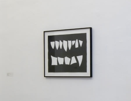 Christian Marclay Broken Record in 13 pieces, 1990 Photogram 50 x 60 cm 19 10/16 x 23 9/16 ins