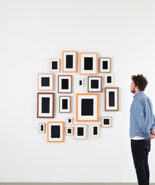 Allan McCollum Collection of Twenty Plaster Surrogates, 1982/1985 enamel on Hydrostone dimensions variable