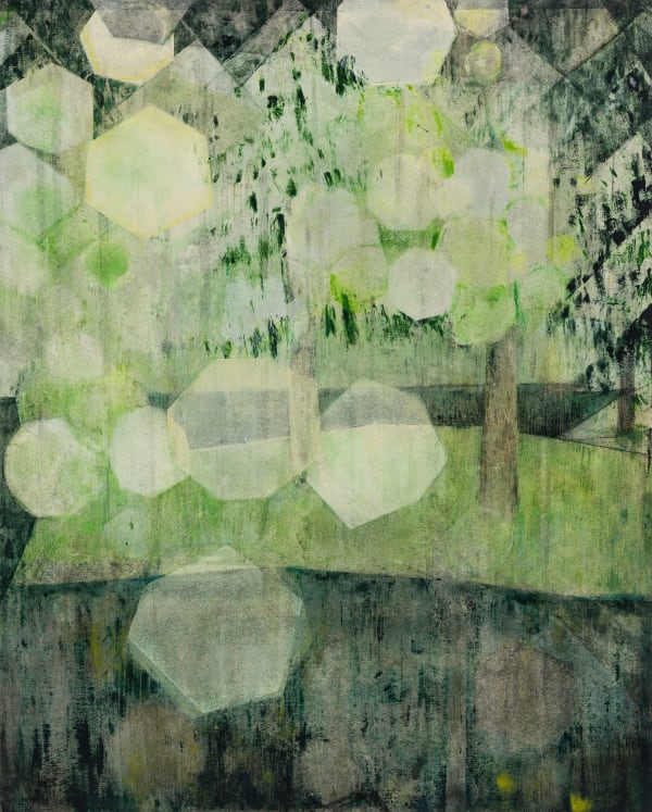 Iris Schomaker untitled, 2024 watercolor and oil on paper 49.8 x 40 cm 19 5/8 x 15 3/4 in