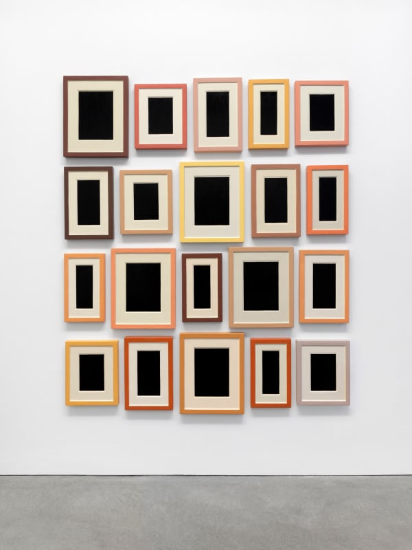 Allan McCollum Collection of Twenty Plaster Surrogates, 1982/1992 Enamel on Cast Hydrostone Dimensions variable