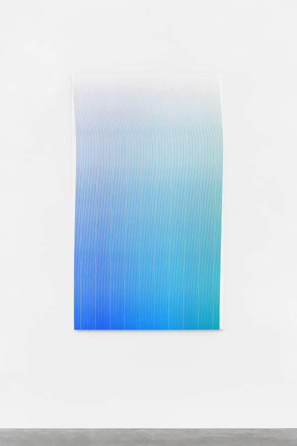 Jonas Weichsel Cloud Painting, 2020 Acrylic on canvas 170 x 100 cm 66 7/8 x 39 3/8 in