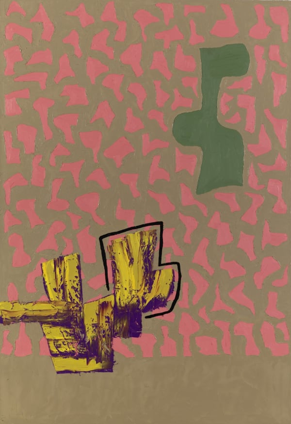 Jonathan Lasker Idiot Savant, 1983 Oil on canvas 199 x 136 cm 78 5/16 x 53 8/16 ins