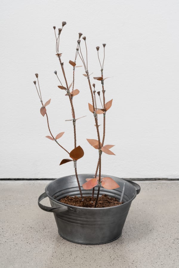 José Montealegre página 0392, figura 1, 2021 Copper arrangement 53 x 29 x 24 cm 20 7/8 x 11 3/8 x 9 1/2 in
