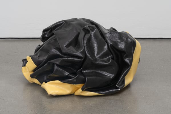 Angela de la Cruz Nothing (Blue Black / Yellow), 2013 oil on canvas 20 x 30 x 33 cm 7 7/8 x 11 3/4 x 13 in