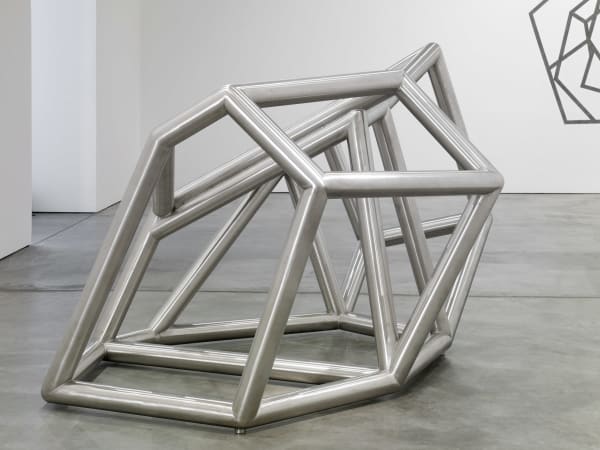 Richard Deacon Siamese Metal #4, 2009 stainless steel 150 x 245 x 195 cm 59 1/16 x 96 7/16 x 76 12/16 ins