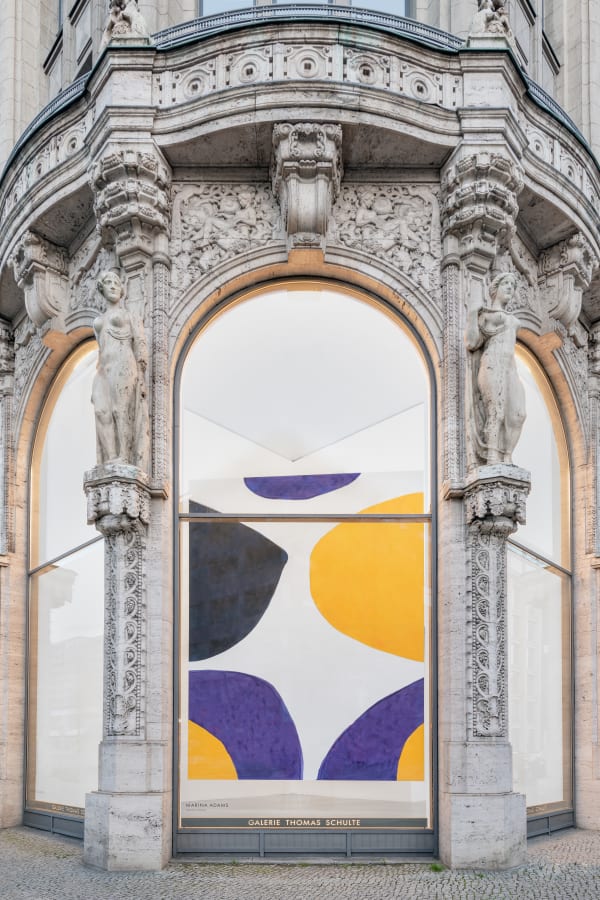 Marina Adams To Be Is Not To Be, 2023 Acrylic on canvas 590 × 410 cm 232 ¼ × 161 ⅜ in